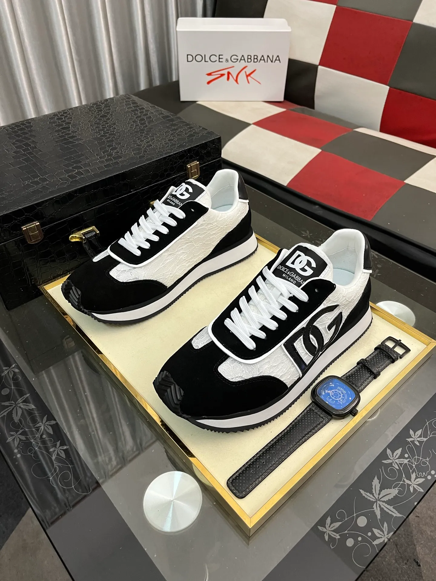 Men's shoes💰458⌚️⌚️【DG】Latest official website high-top casual, men's shoes original quality imported cowhide➕Yangli [Proud] In terms of materials and workmanship, it beats all versions on the market💕Highest quality shipments. Real photos, imported fabrics highlight the unique charm of the brand😘The shoelaces are also original custom-made👻Classic lace-up shoes, very comfortable on the feet, size 35-46